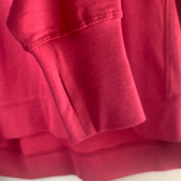 New Sweaty Betty After Class Sport Sweatshirt Tayberry Pink Size M - Picture 7 of 9